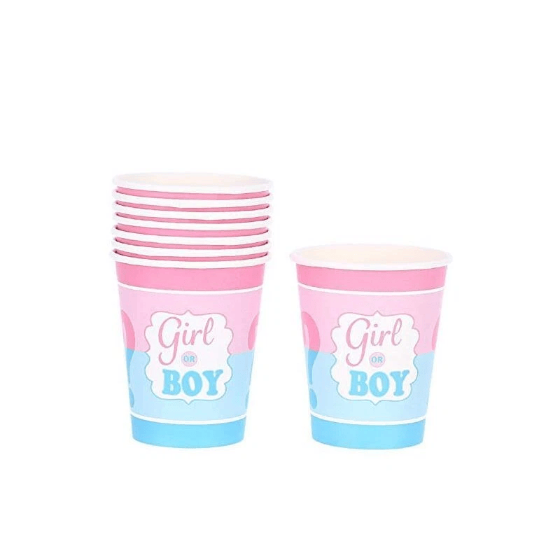 Gender Reveal Party Supply Cups