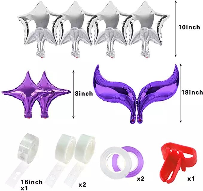 Mermaid Tail Balloon Arch Tail