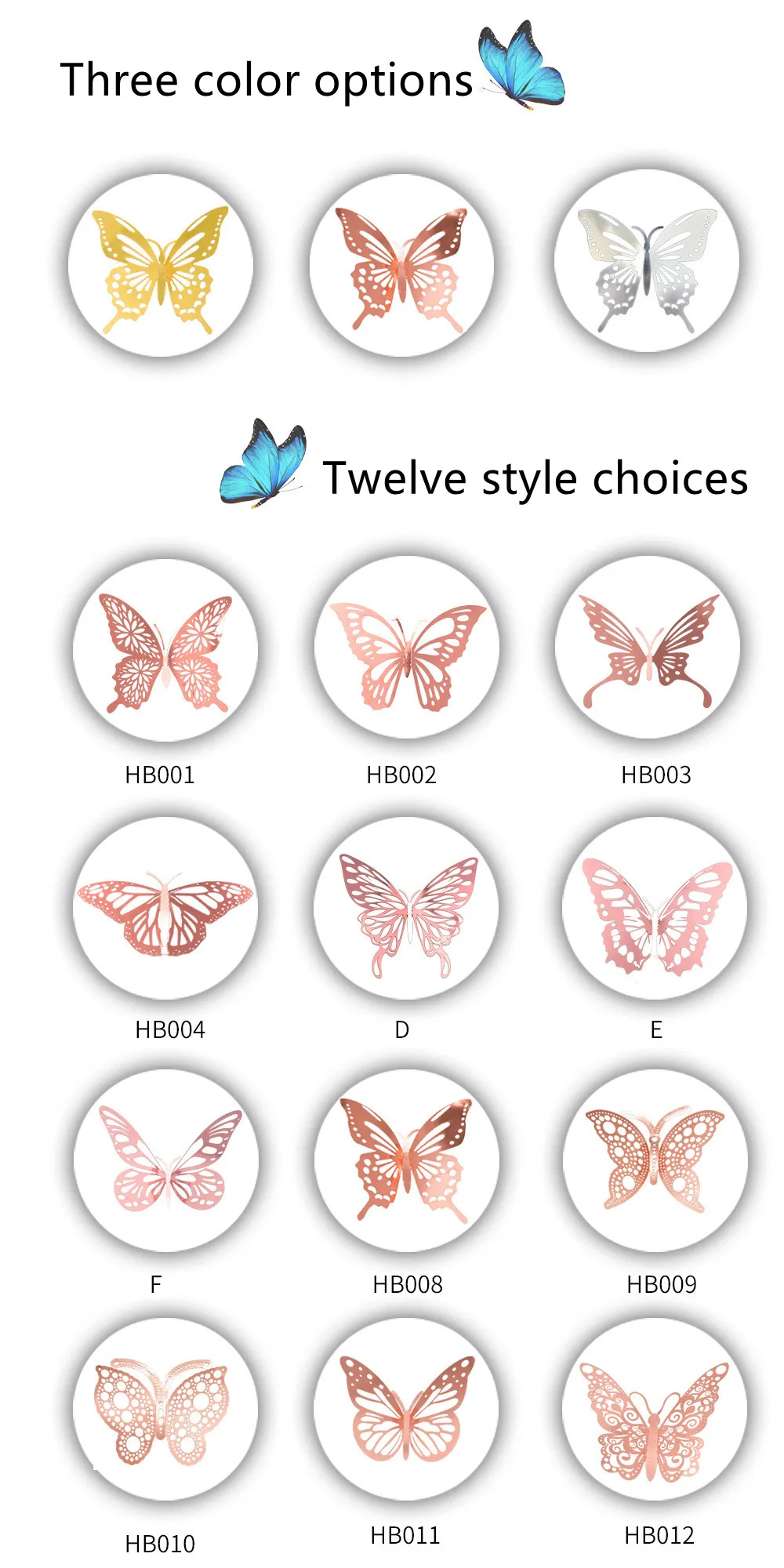 Pink Butterfly Balloon Arch Butterfly Set