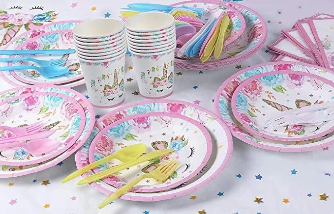 Unicorn Party Supply utensils